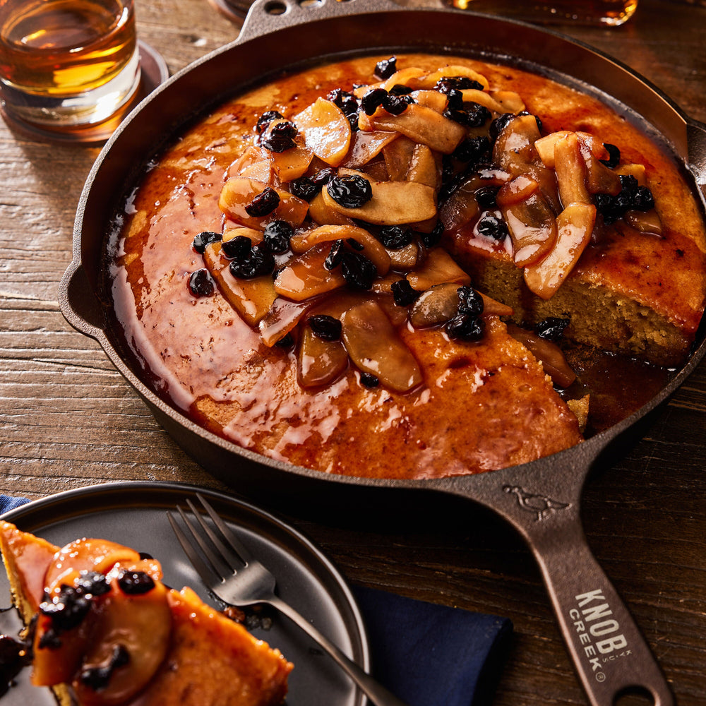Knob Creek 7 Year Old Rye Whiskey Skillet Cake