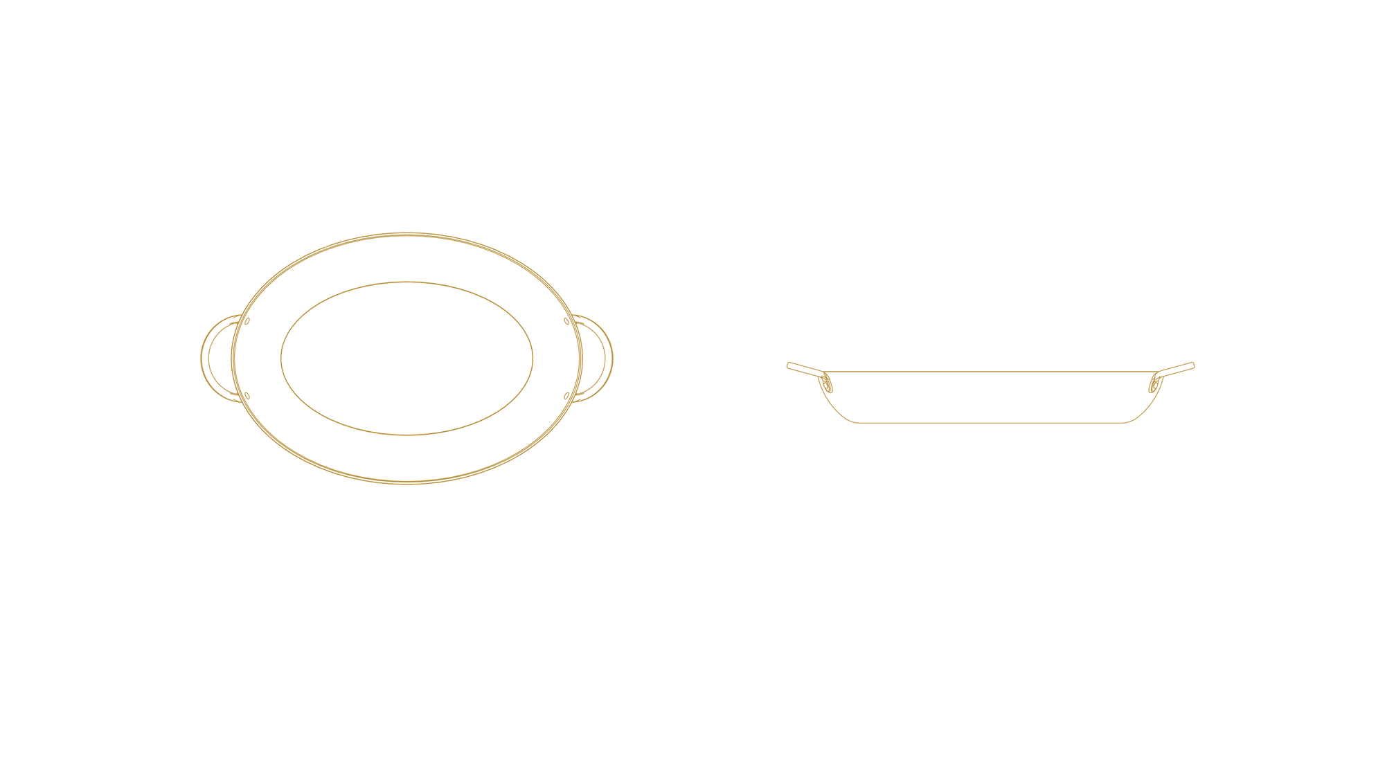 Oval Roaster Dimensions Blueprint