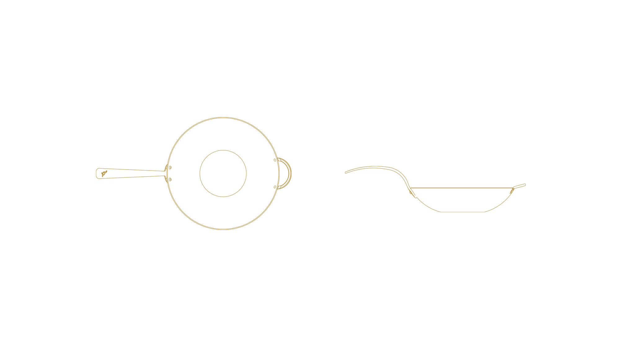Wok Dimensions Blueprint