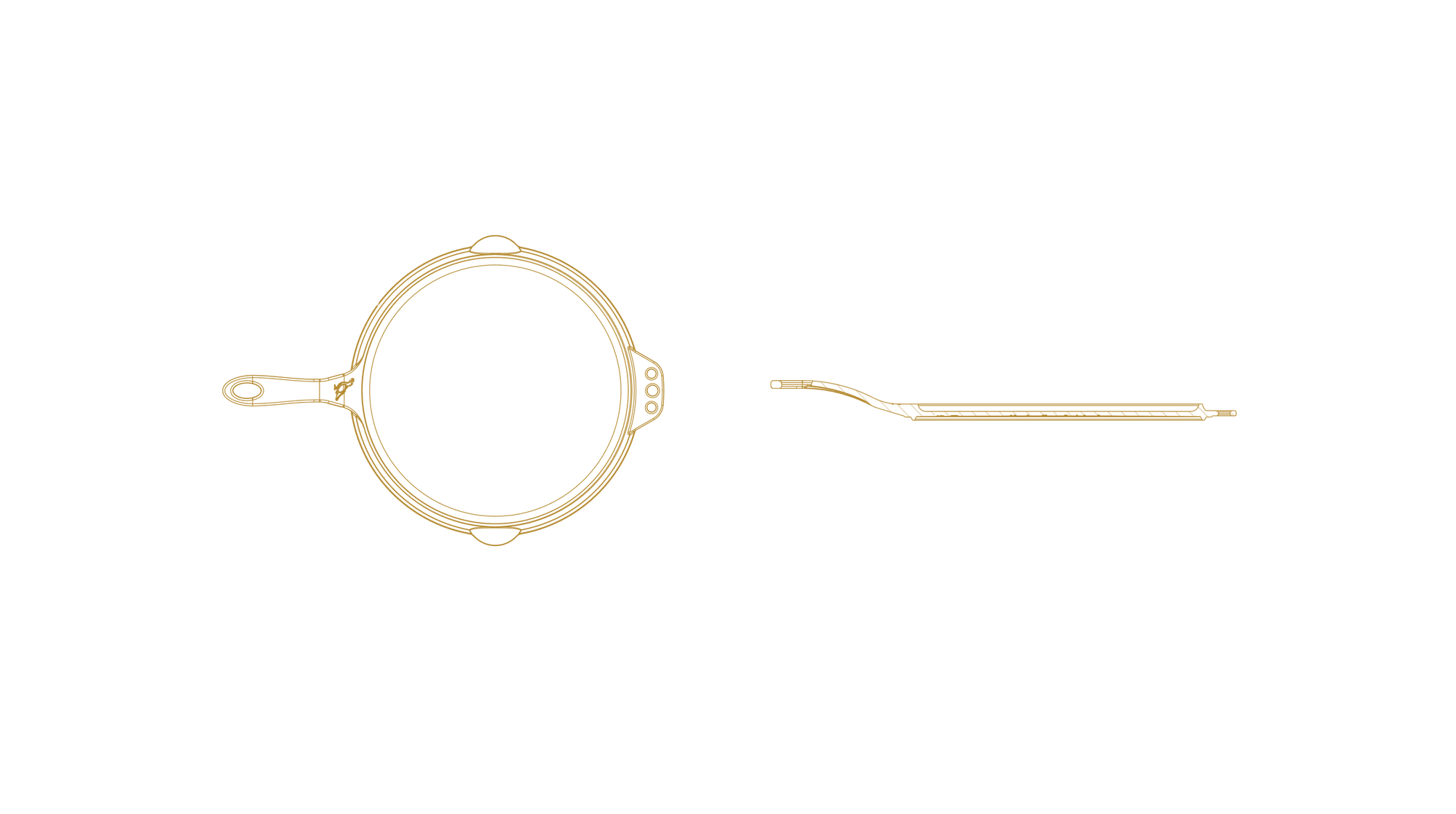 No. 12 Flat Top Griddle Dimensions Blueprint